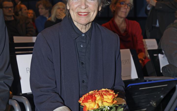Laurie Anderson at the Award Ceremony of the Giga-Hertz Award Ceremony