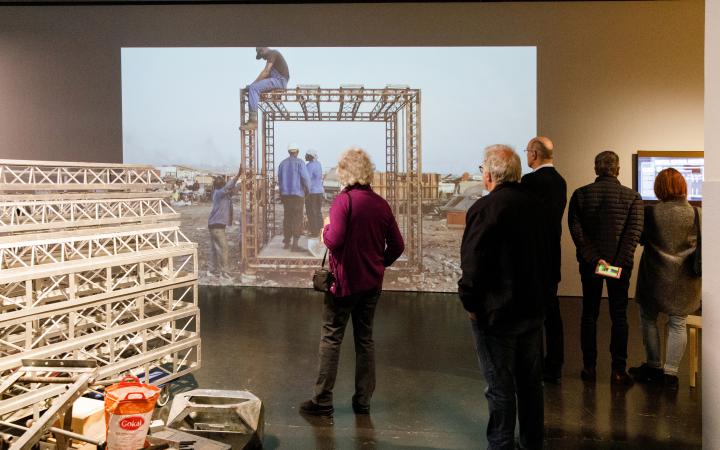 Exhibition view »Digital Imaginaries – Africas in Production« 