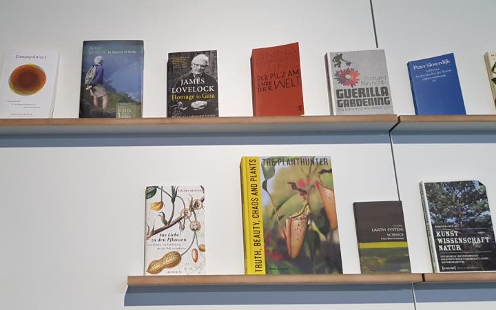 Books in the exhibition Critical Zones