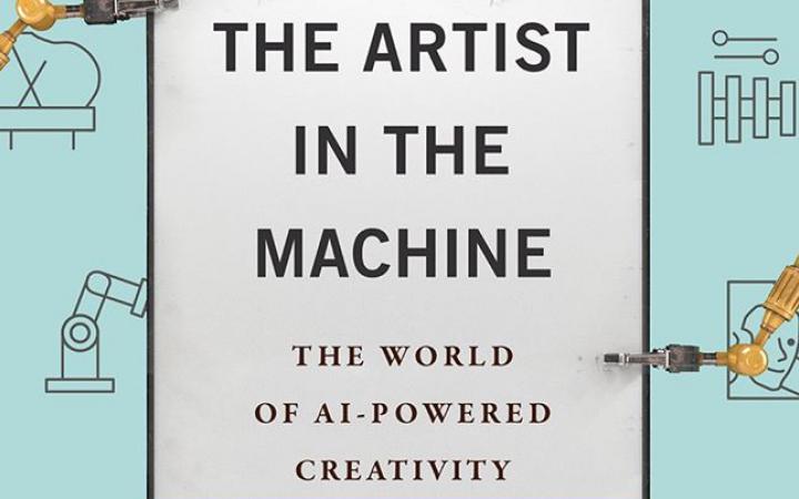 Book cover »Artist in the Machine« by Arthur Miller