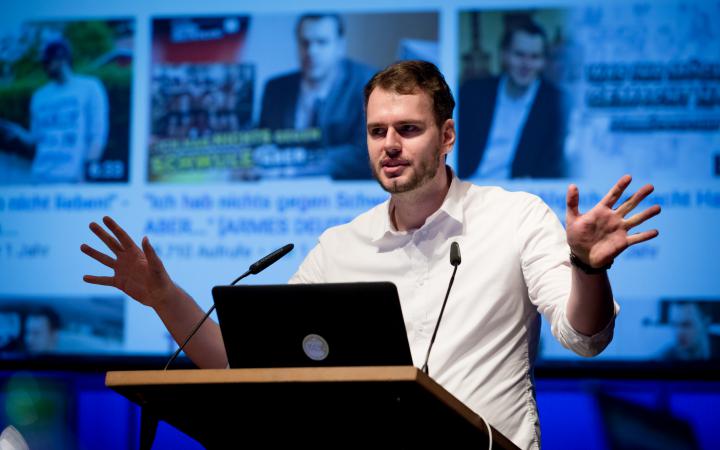 Rayk Anders @ Symposium »Onlinejournalismus and the 4th Power«, 18.9.2015