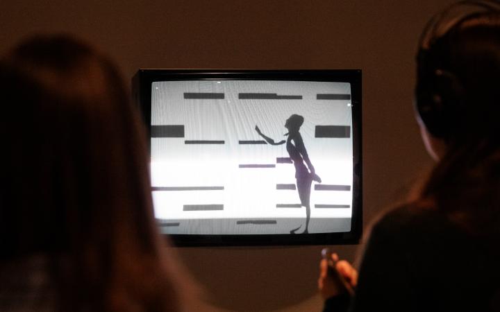 Exhibition view »Analivia Cordeiro. From Body to Code« at ZKM | Center for Art and Media Karlsruhe, 2023. 