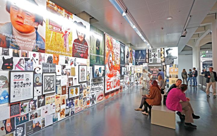 Ausstellungsansicht Art and Press