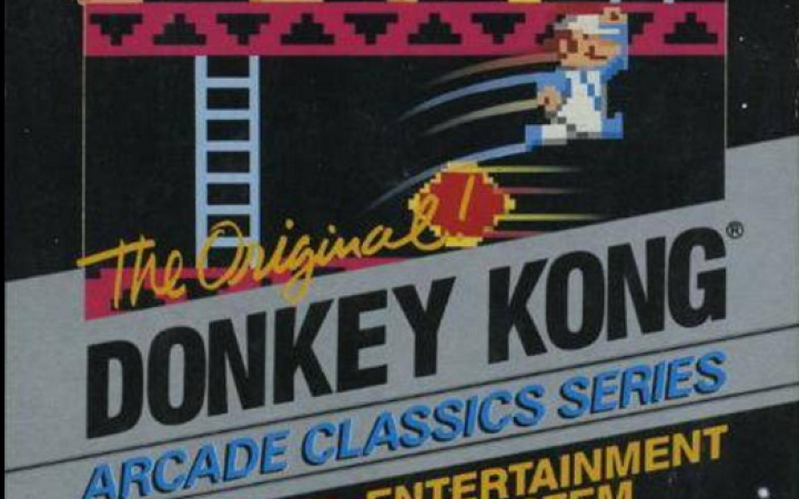 Cover of the NES Version from »Donkey Kong«