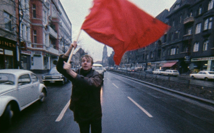 Gerd Conradt, »Colour test – Red Flag«, 1968