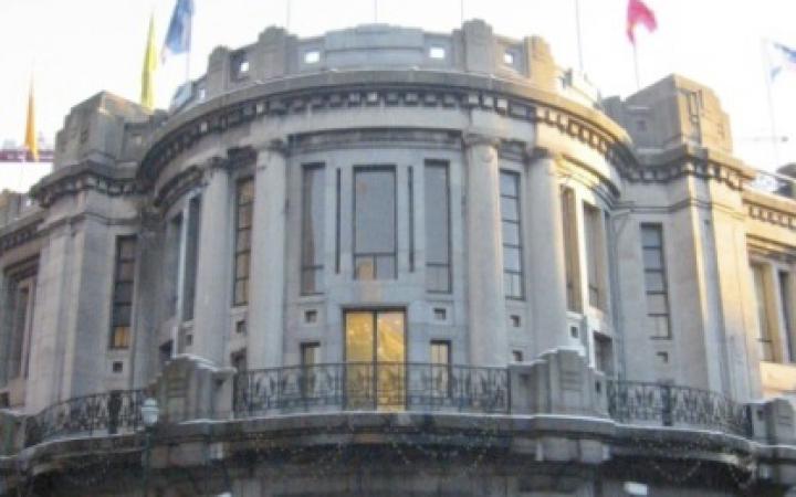 The picture shows the BOZAR in Brussels