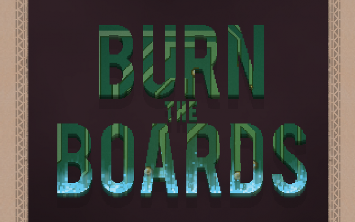 Screenshot computer game "Burn the Boards"