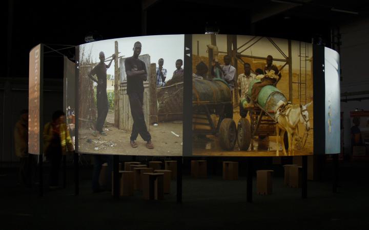 Installationsansicht "Discover Sudan"