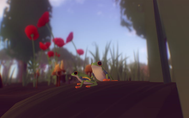 Screenshot from Everything. Frogs