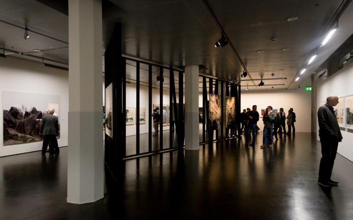 View into the exhibition »Albrecht Kunkel: Quest«