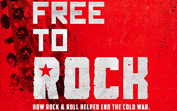 Zu sehen ist das Plakat des Filmes »Free to Rock«.