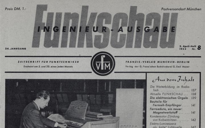 Harald Bode: »Die elektronischen Orgeln« (1952)