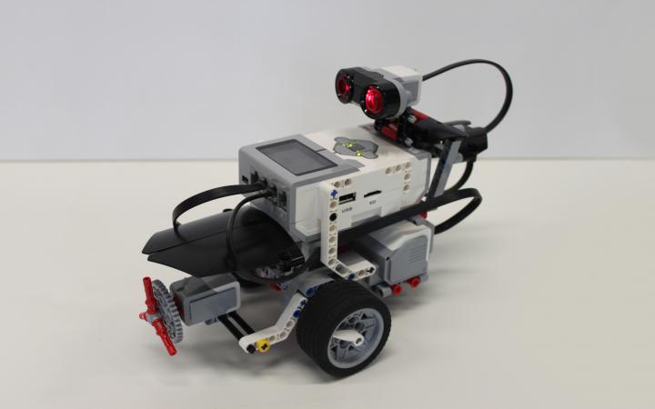 Ein Roboter von Lego Mindstorms