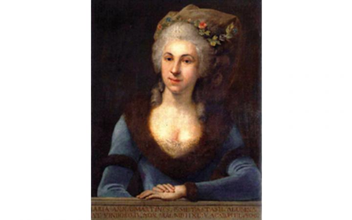 Painting of the composer Marianna von Martines