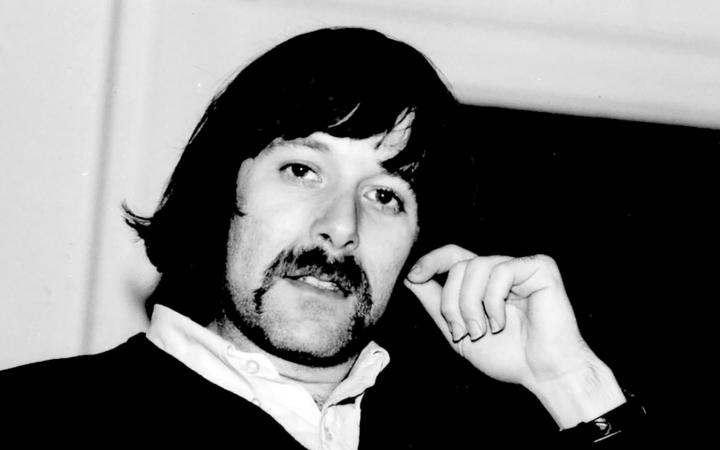The black and white photo shows Ira Schneider in the 1970s. 