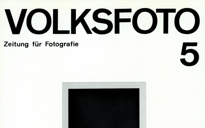 Dieter Hacker and Andreas Seltzer (ed.), folk photo. Newspaper for photography. Kids pictures. Amazement is the beginning of photography, No. 5, 7th Produzentengalerie, Berlin, 1979.