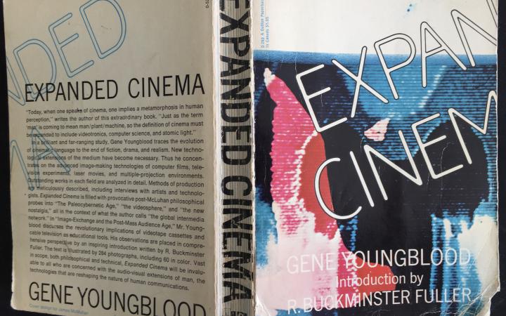 Buchcover: Erstausgabe von »Expanded Cinema«, 1970