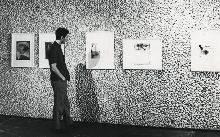 Ausstellung Malerei, Grafik (Koch-Wittingen, Mohr), Kunstgewerbe-Verein Pforzheim, Reuchlinhaus, 1963