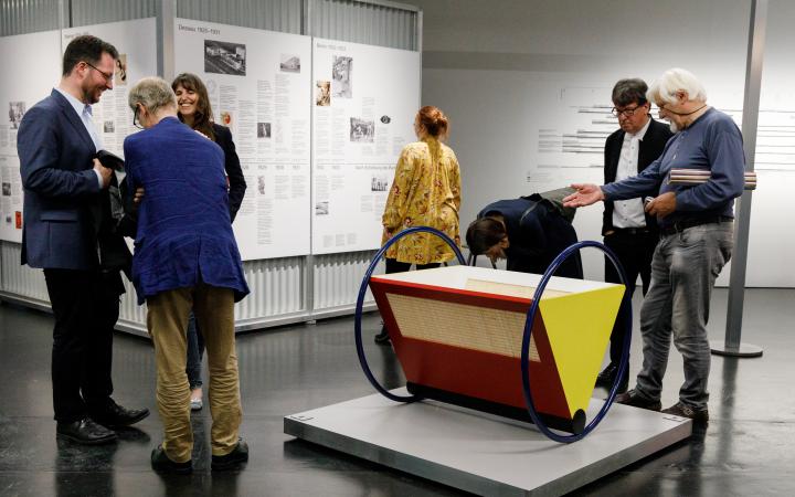 Impressionen der Eröffnung der Bauhausausstellung