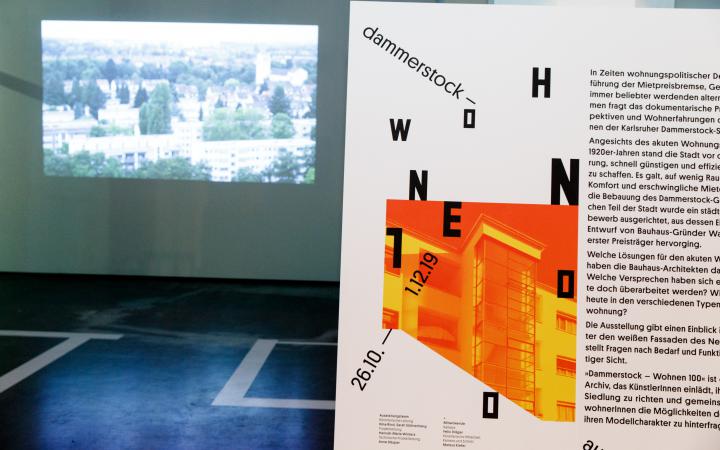 Ausstellungsansicht der Dammerstockausstellung in der Bauhaus Imaginista Ausstellung