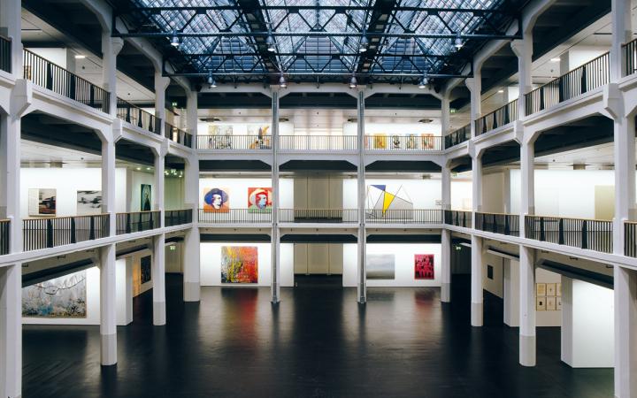 The atrium of the Museum of Contemporary Art