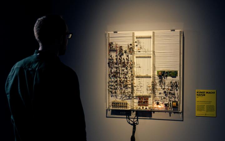 Exhibition view »Walter Giers. Electronic Art«