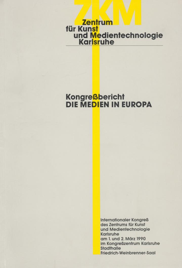 Cover of the publication »Die Medien in Europa«