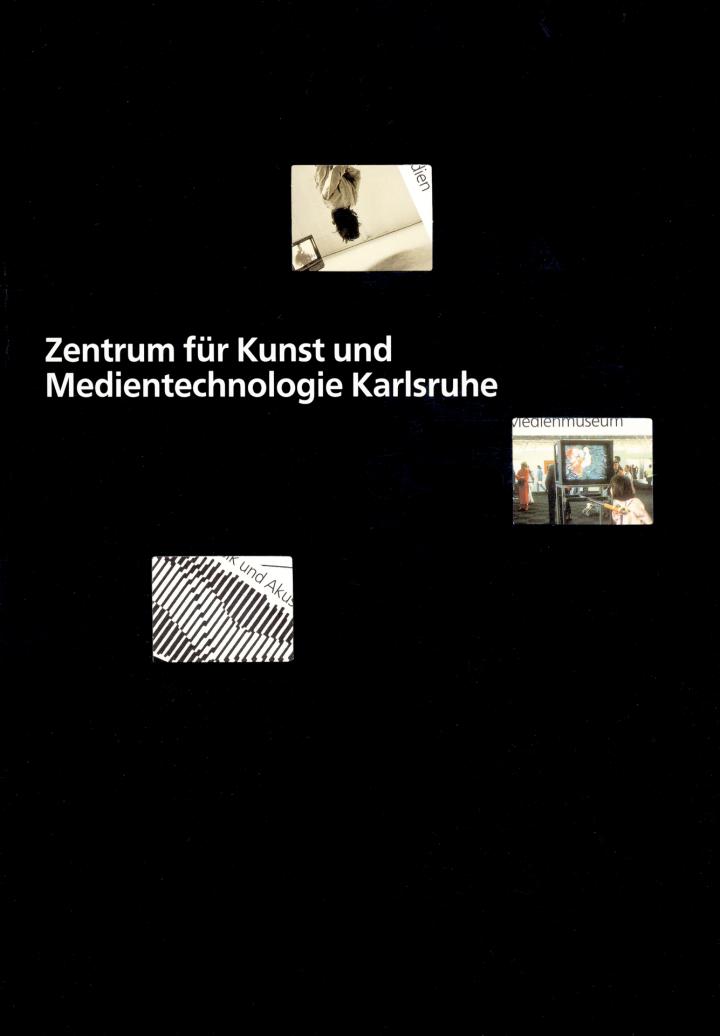 Cover der Publikation »Zentrum für Kunst und Medien Karlsruhe«