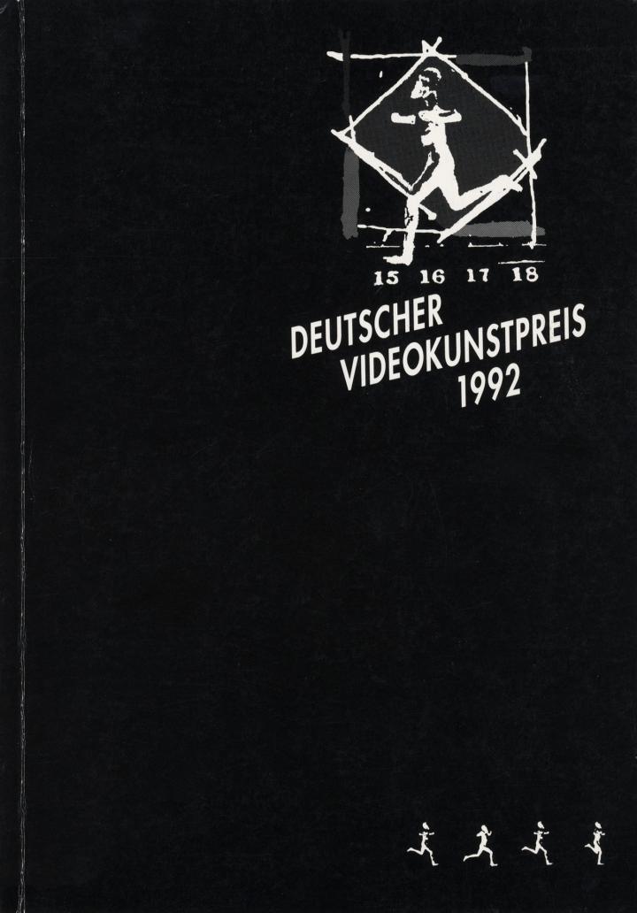 Cover of the publication »Deutscher Videokunstpreis 1992«