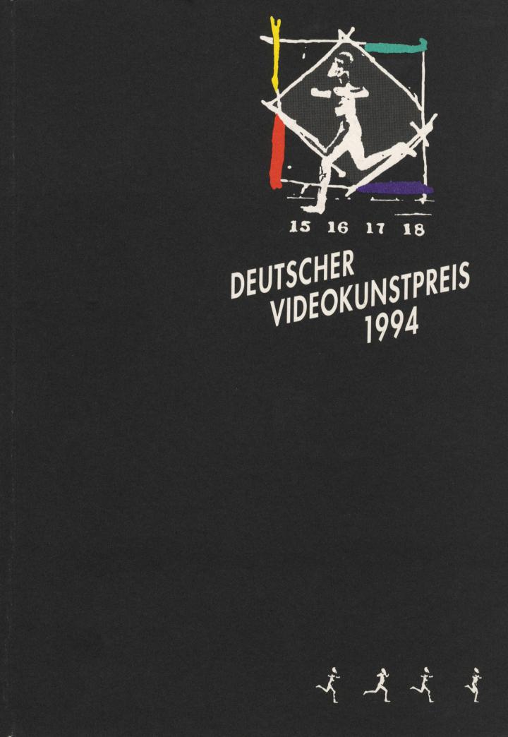 Cover of the publication »Deutscher Videokunstpreis 1994«