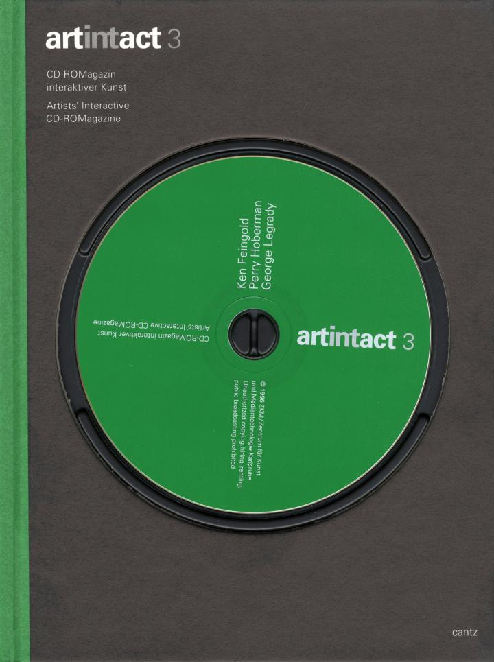 Cover of the publication »Artintact 3«
