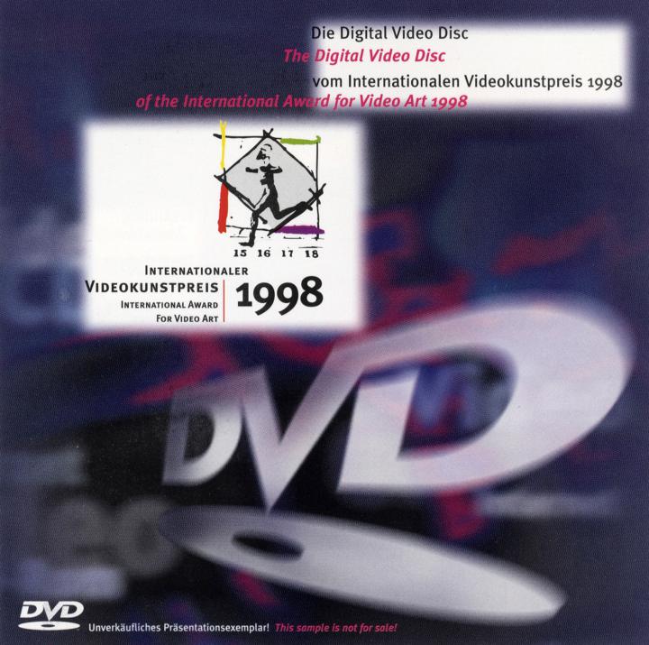 Cover of the publication »Internationaler Videokunstpreis 1998 / International Award for Video Art 1998«