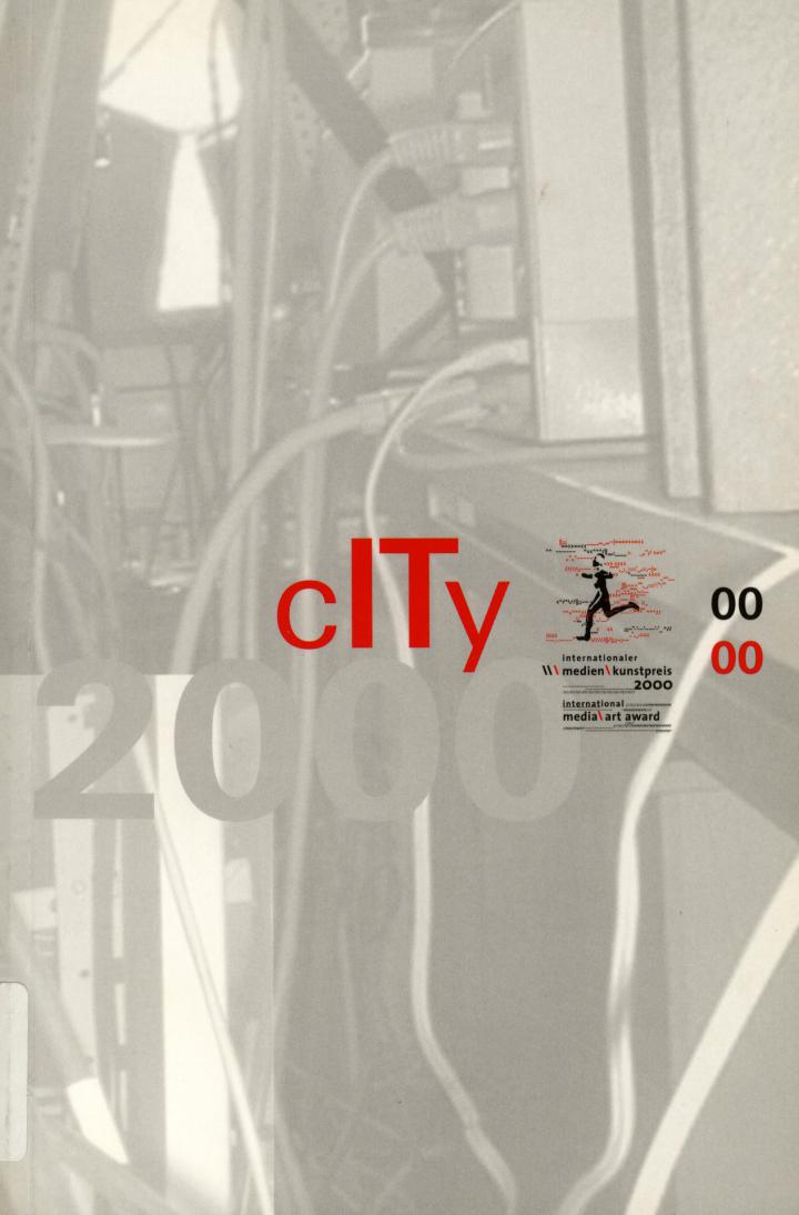 Cover der Publikation »City. Internationaler Medienkunstpreis / International Media Art Award. 2000«