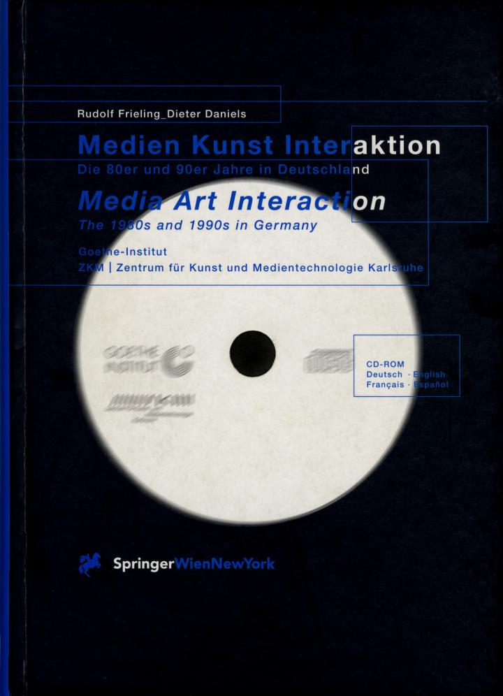Cover of the publication »Medien Kunst Interaktion«