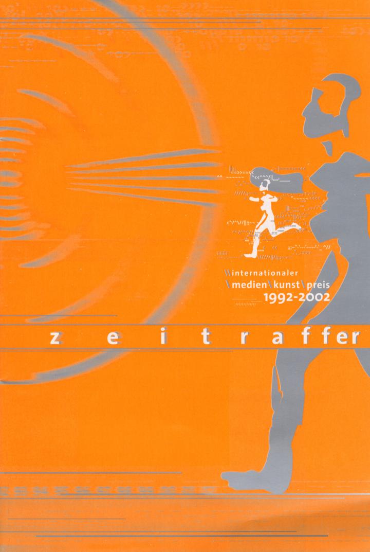 Cover of the publication »Zeitraffer / Time Lapse. Internationaler Medienkunstpreis 1992–2002«