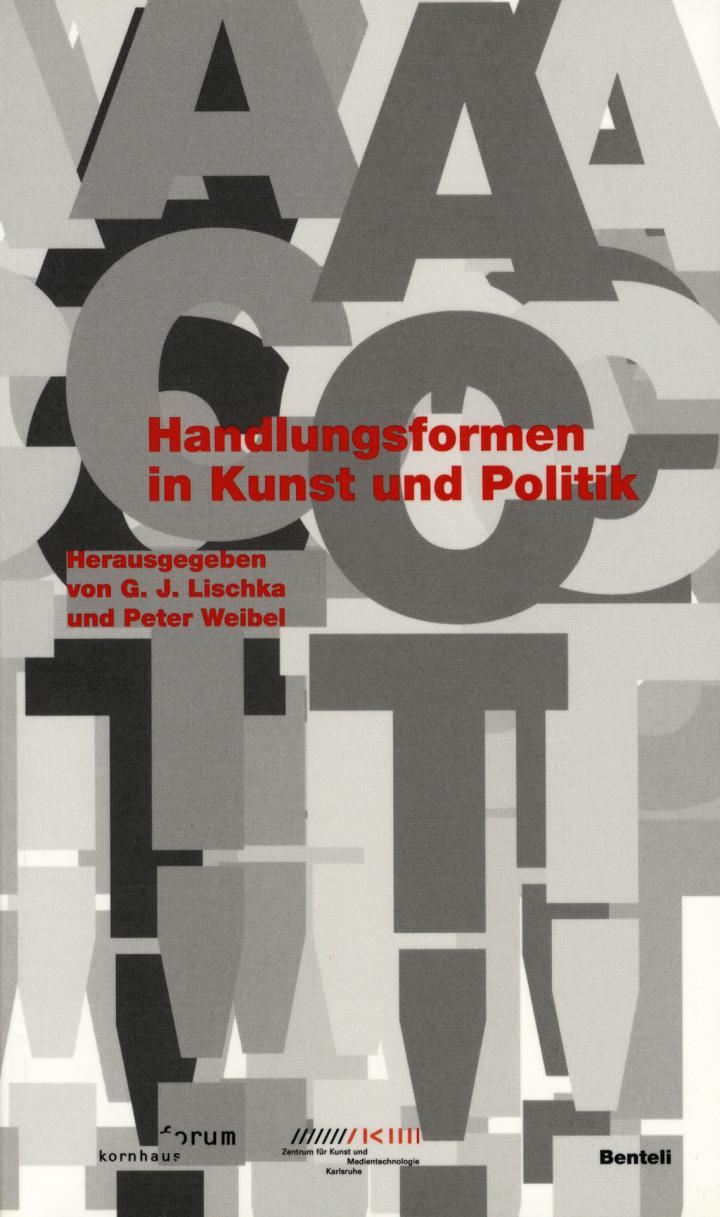 Cover of the publication »Act! Handlungsformen in Kunst und Politik«