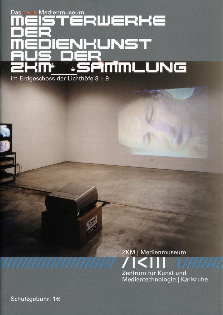 Cover of the publication »Meisterwerke der Medienkunst aus der ZKM-Sammlung«