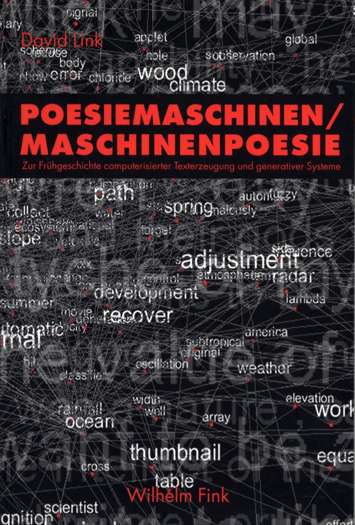 Cover der Publikation »Poesiemaschinen. Maschinenpoesie«