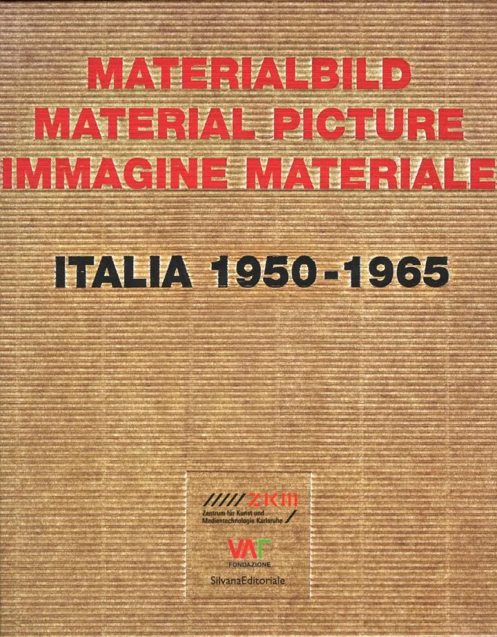 Cover der Publikation »Materialbild / Material picture / Immagine materiale«