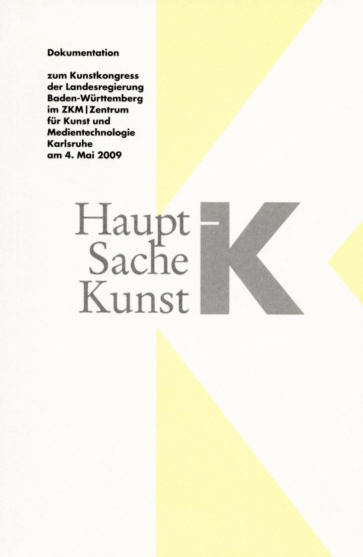 Cover der Publikation »Haupt Sache Kunst«