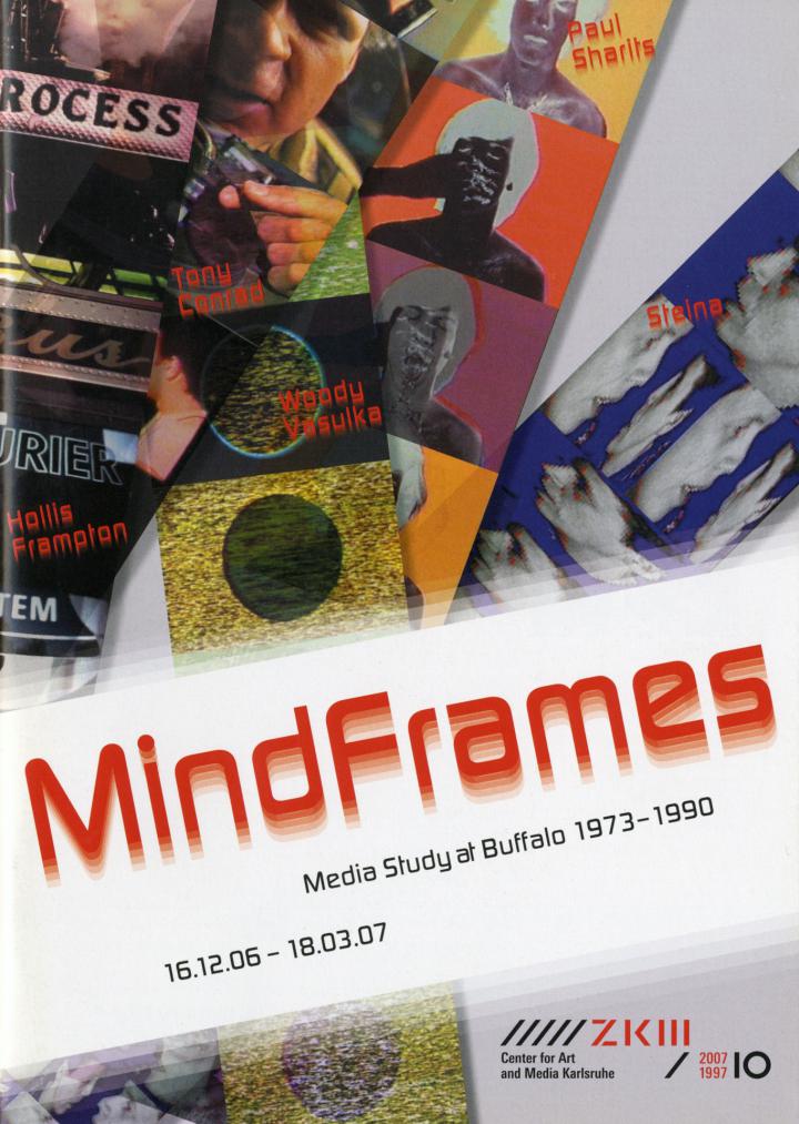 Cover der Publikation »Mindframes. Media Study at Buffalo 1973–1990«