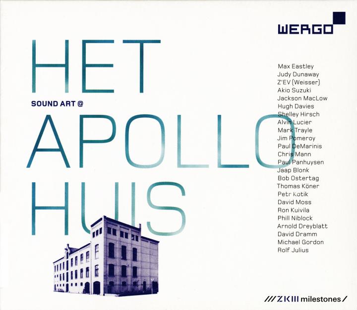 Cover of the publication »Sound Art @ Het Apollohuis«