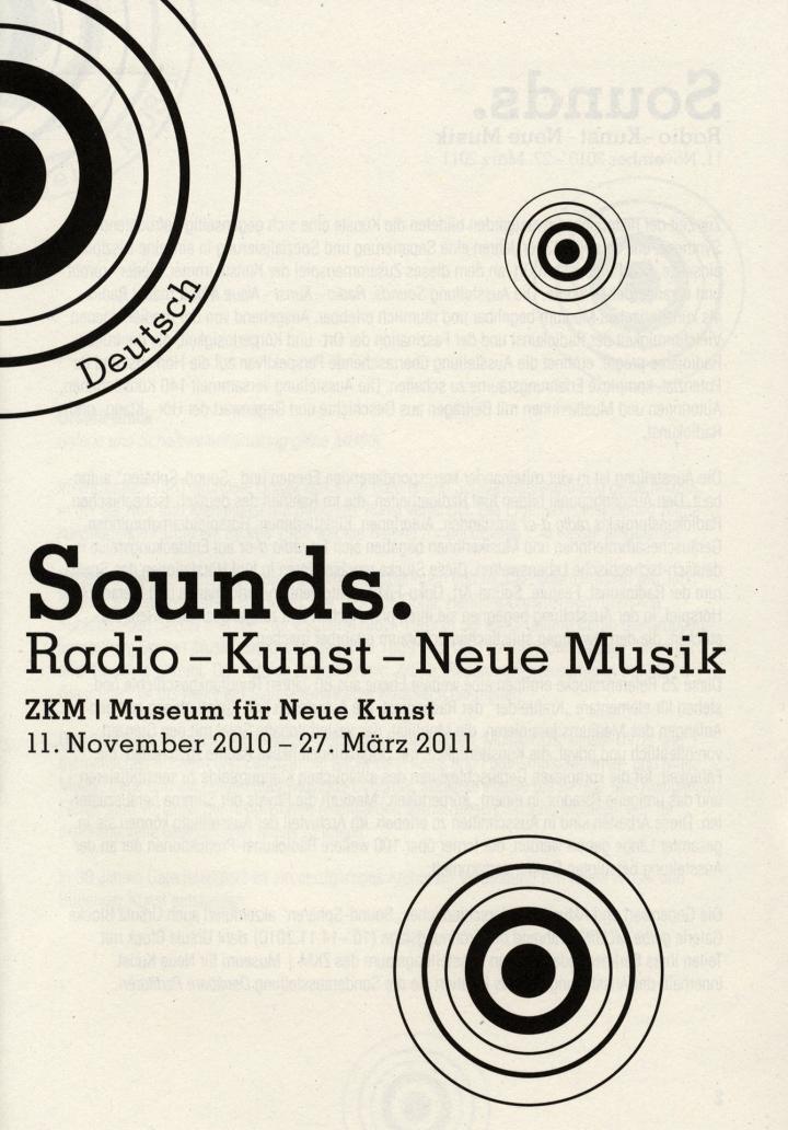 Cover of the publication »Sounds«