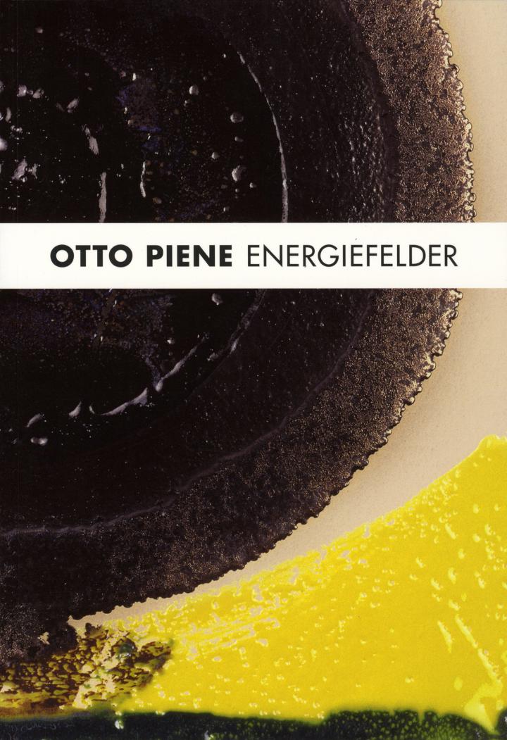 Cover of the publication »Otto Piene: Energiefelder«