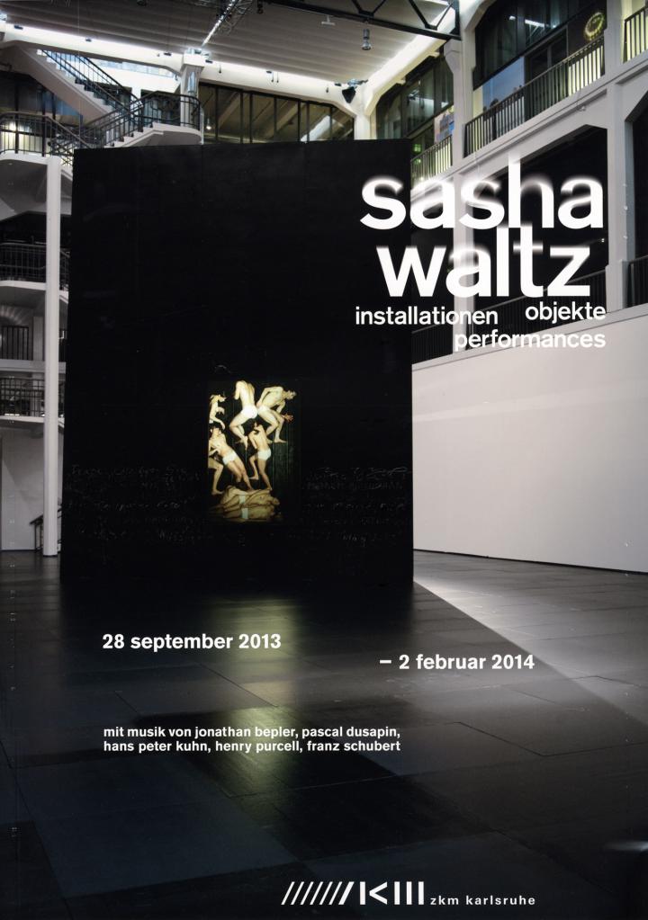 Cover der Publikation »Sasha Waltz: Installationen, Objekte, Performances«