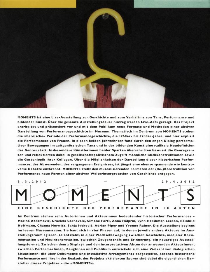 Cover der Publikation »Moments«