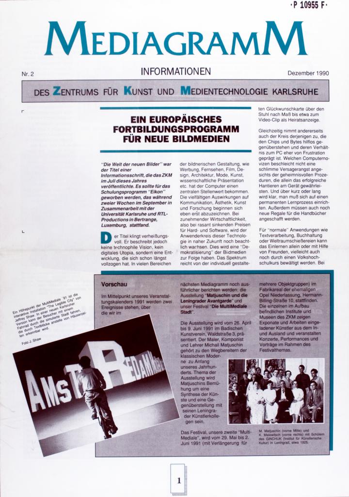 Cover of the publication »Mediagramm Nr. 2«