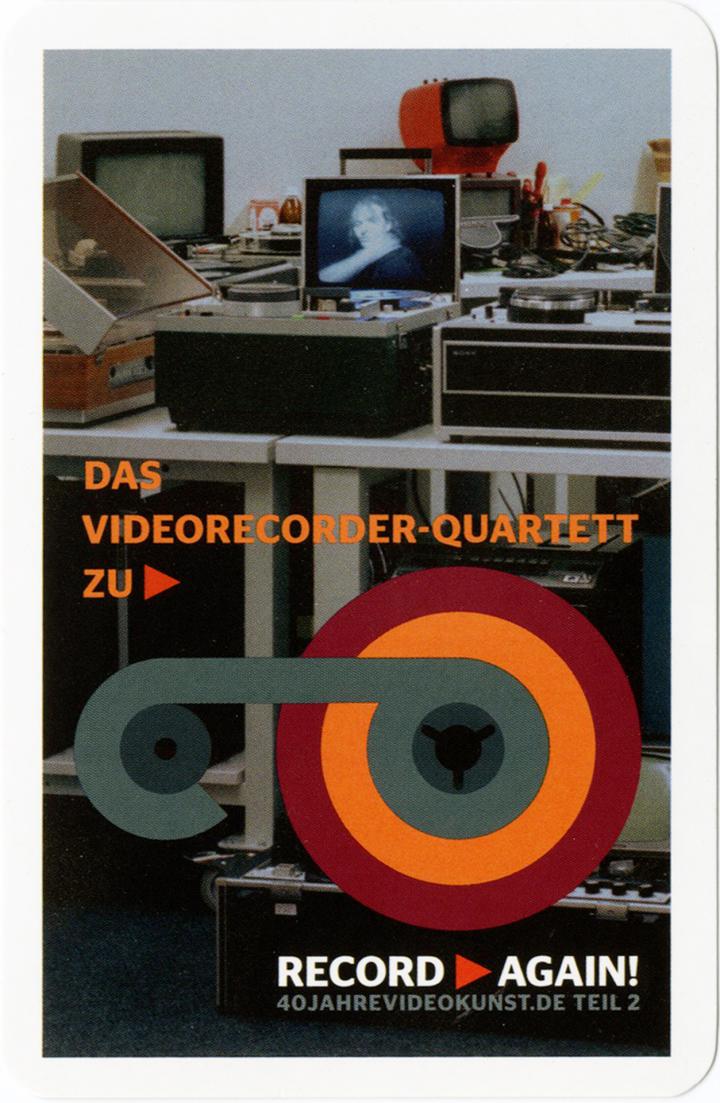 Cover of the publication »Record Again! Videorecorder Quartett«