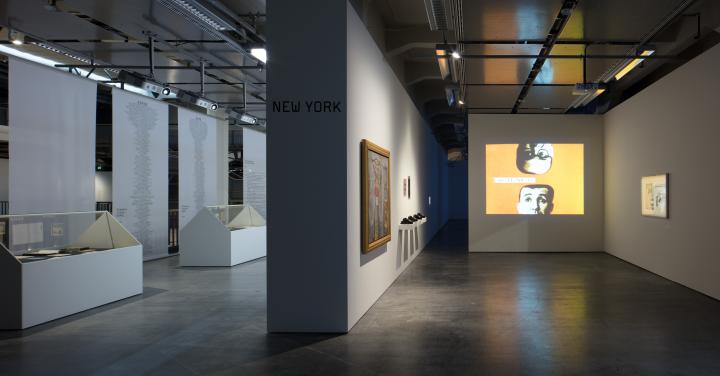 View into the exhibition »Beat Generation«