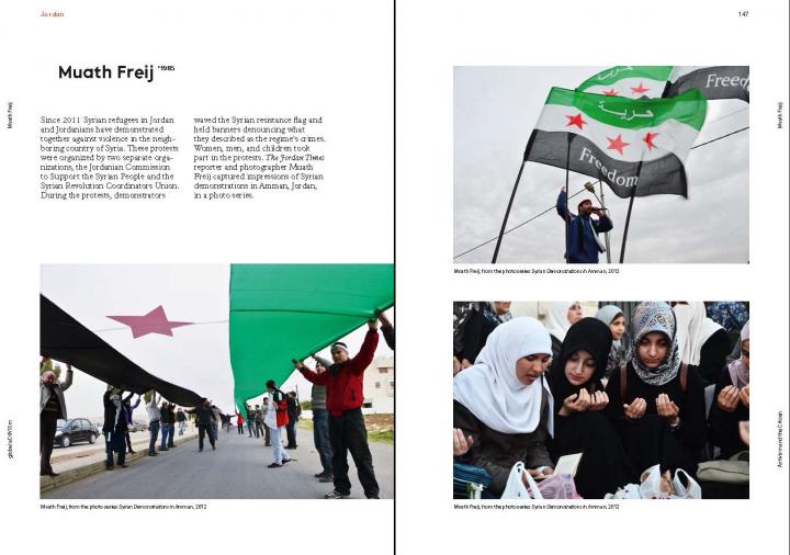 Sample page of the publication »global aCtIVISm«